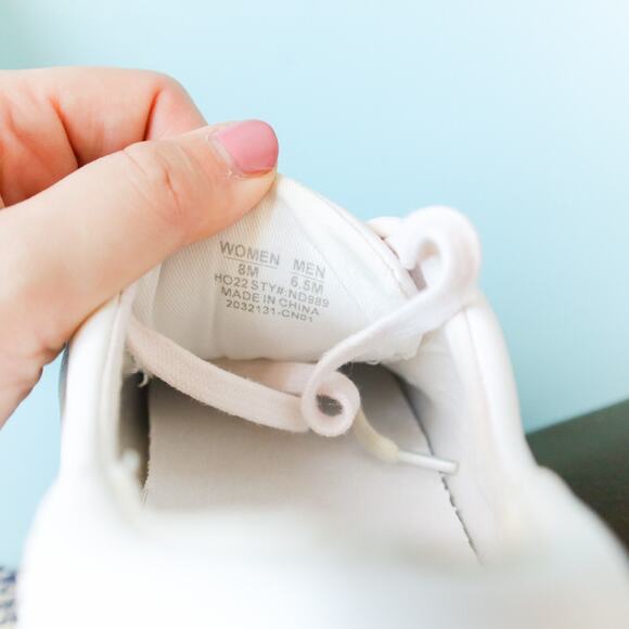 Madewell MWL Sidewalk Low Top White Leather Sneakers Womens 8 Clean Girl - Picture 8 of 8
